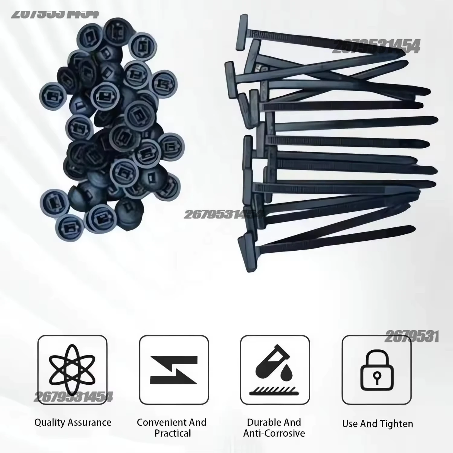 Universal Nylon Cable Buckle 6