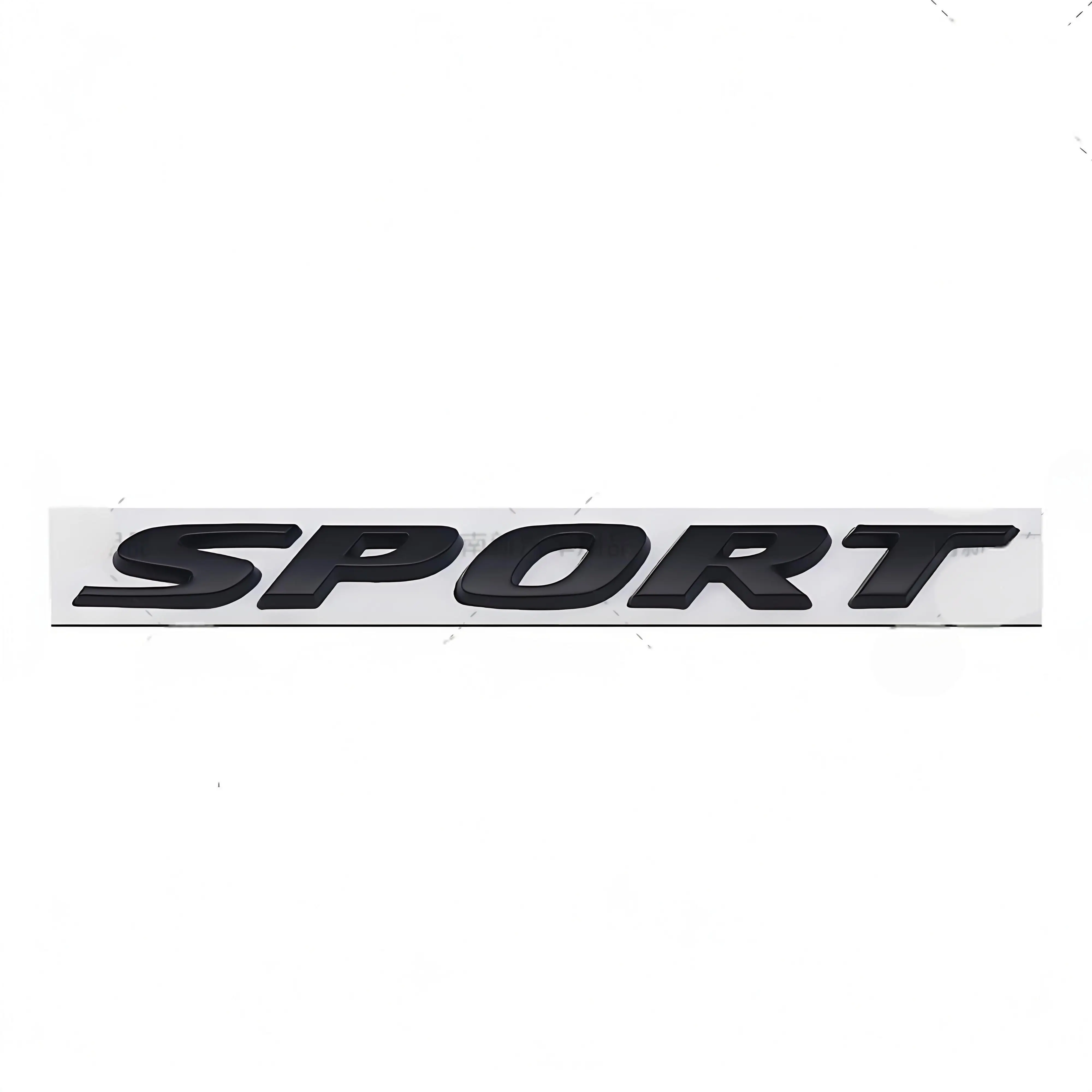 3D Metall Auto SPORT Buchstaben Emblem Abzeichen Logo Aufkleber Heckklappe Kotflügel Seitendekor Universelle Auto-Außendekoration Zubehör – Detail 9