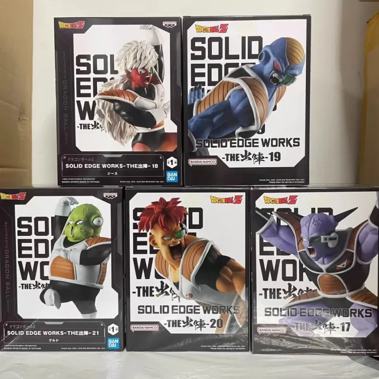 thumbnail image 1 of Edición auténtica Dragon Ball Ginyu Force Presto Figuras Set Solid Edge Works Coleccionable Anime Jeice Burter Recoom Guldo Bandai, 1 of 5