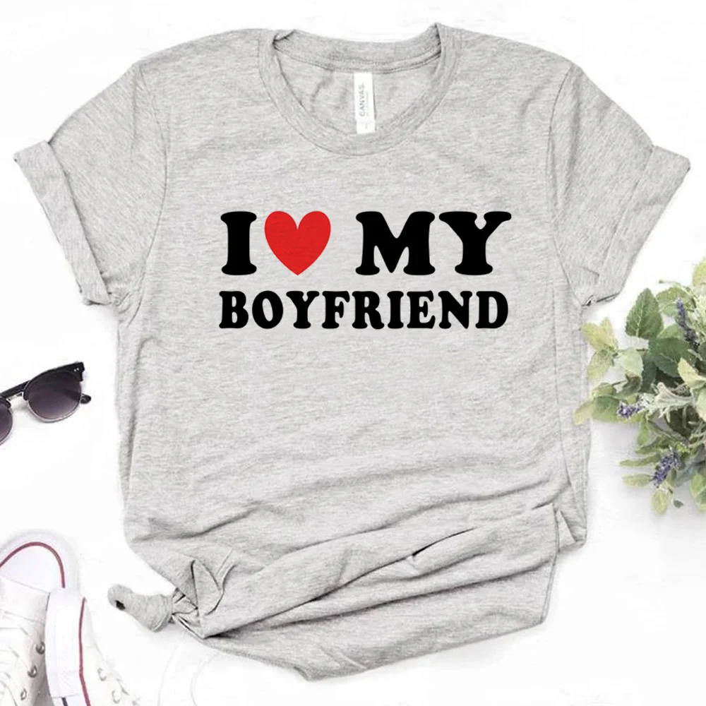 

I Love My Boyfriend tshirt women harajuku t-shirts female 2000s streetwear anime clothes