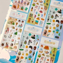 

We Are Young Creative Fashionable PVC Sticker 200*90mm DIY Decoration Scrapbooking Supplies School Office Stationery