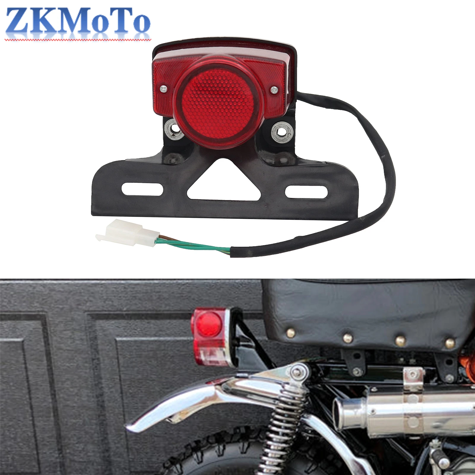 Rücklicht Motorrad Rücklicht Rücklicht für Honda Monkey Z50 Z50JZ Z 50 kdf  34