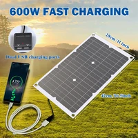Système de panneaux solaires 12V vers 110V/220V, contrôleur de charge de batterie de panneau solaire 12V, kit d'onduleur solaire 4000W, production d'énergie complète 3