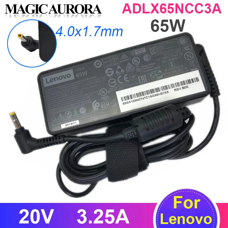 Orijinal Lenovo ADLX65NCC3A ADLX65NDC3A güç adaptörü 20V 3.25A 65W ...