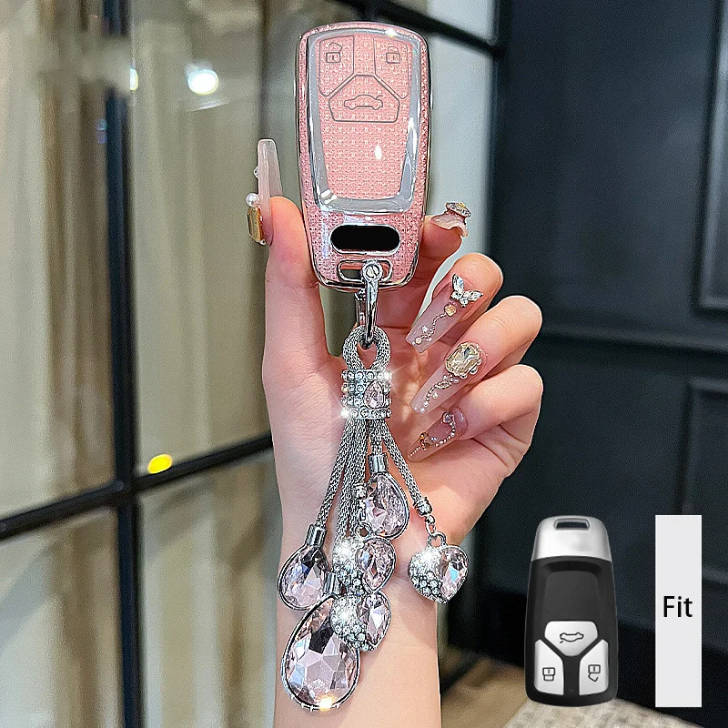 Diamond Pink for Audi A4 A5 A4L S4 S5 Q3 Q5 Q7 TT 2017 2018 2019