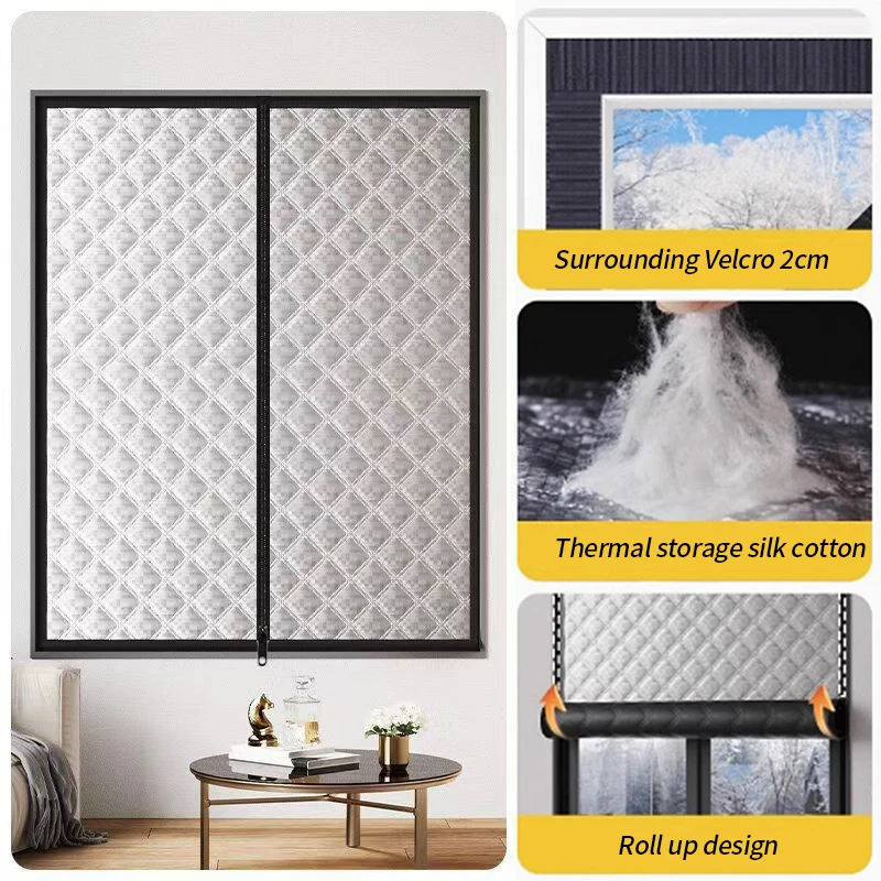 Zippered Winter Curtains 2