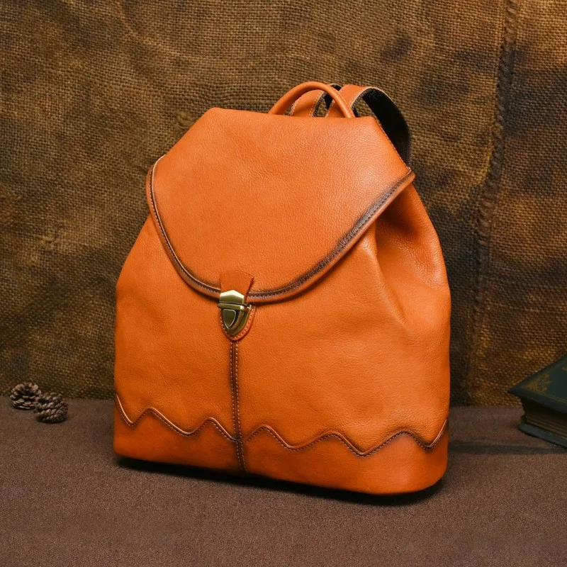 Рисунок 3 - Винтажный женский рюкзак Relwaver из натуральной кожи