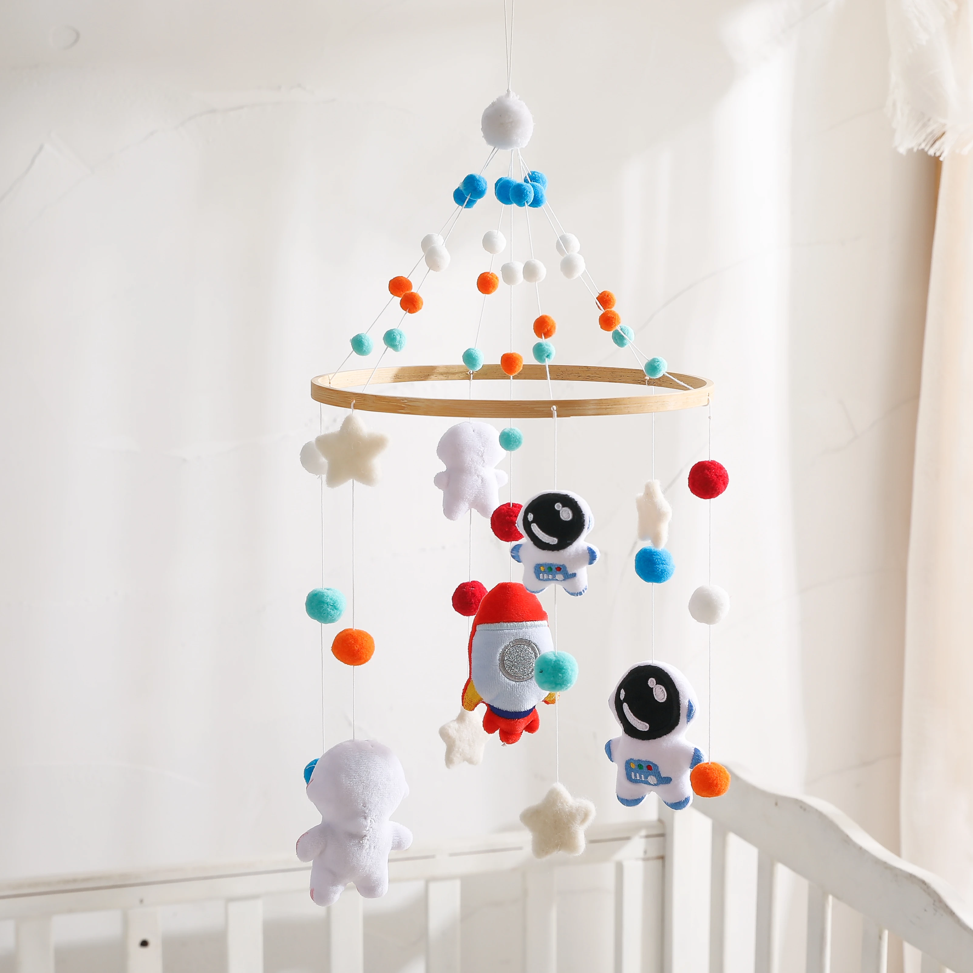 Baby Rattles Crib Mobiles Toy Bed Bell Musical Box 0 12 Month Mobile