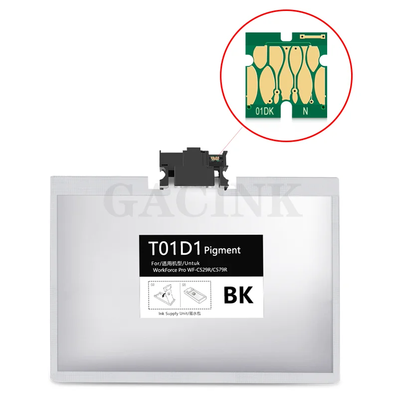 T01D1 T01D2 T01D3 T01D4 互換インクバッグチップエプソンワーク