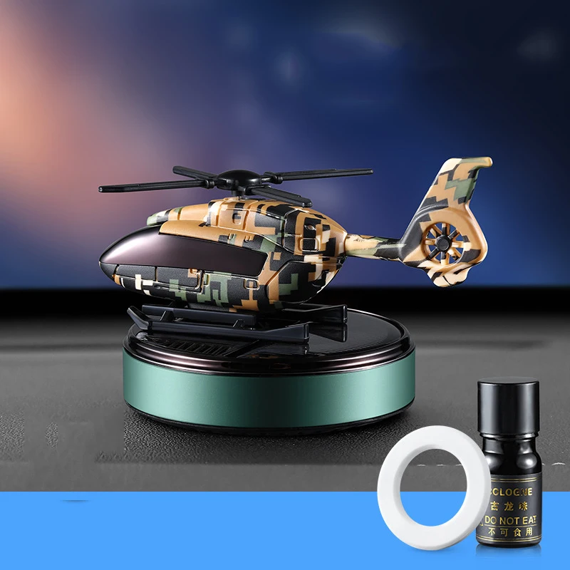 Hubschrauber Stil Auto Lufter frischer Solar Auto Parfüm Duft Auto Rotation  Luft Aroma therapie Aroma Autozubehör - AliExpress