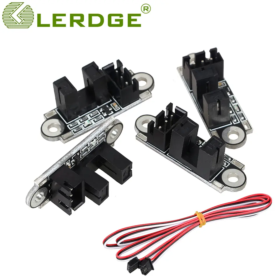 LERDGE Optical Endstop 3D Printer Parts Optical Switch Sensor Photoelectric Light Control Limit endstop switch Module 1M Cable image 1