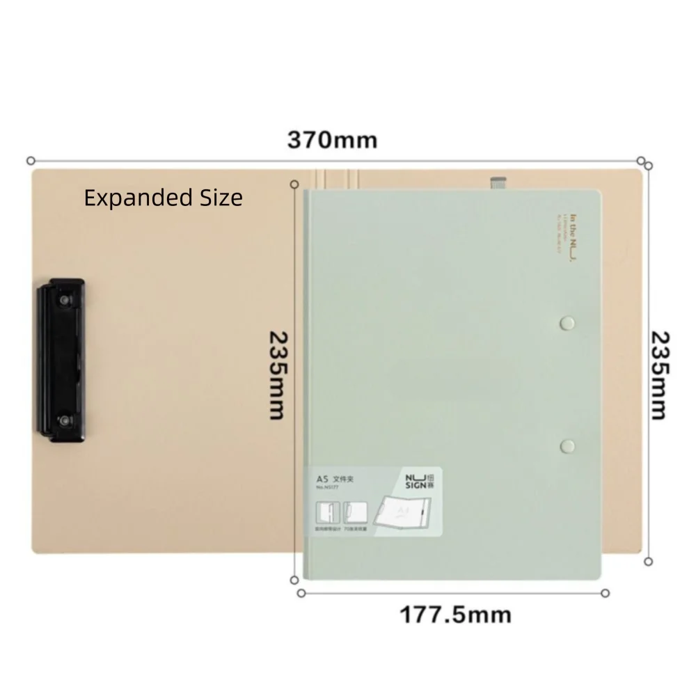 Gifts Portable Foldable Folders A4 To A5 Organize Artifacts File Contract Folders Versatile Test Paper Storage Tool