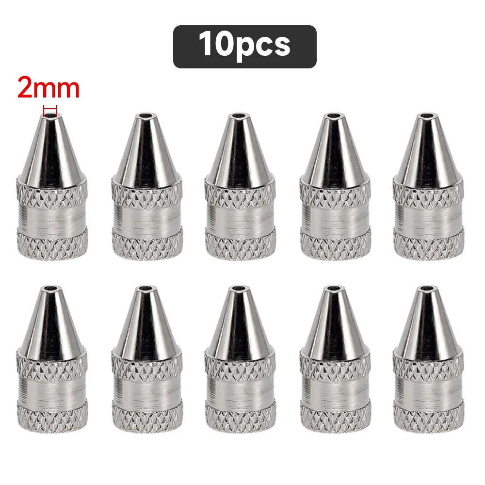10 Punte Per Saldatore 1mm/2mm - Ugelli Per Saldatura A Stagno, Per Svitare E Saldare Componenti Elettronici
