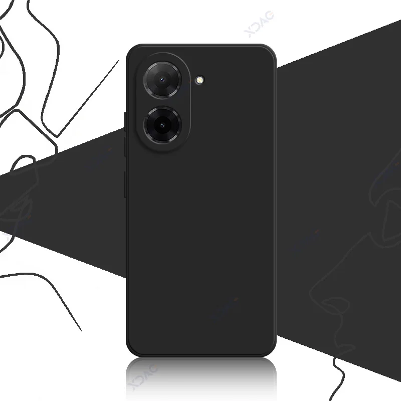 Elegant 360° Soft Silicone Waterproof Back Cover - Luxury Design