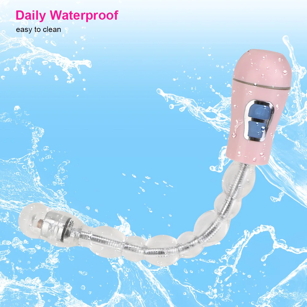 Flexibler Analperlenvibrator Für G-punkt Massage Aus Silikon_voghion.com
