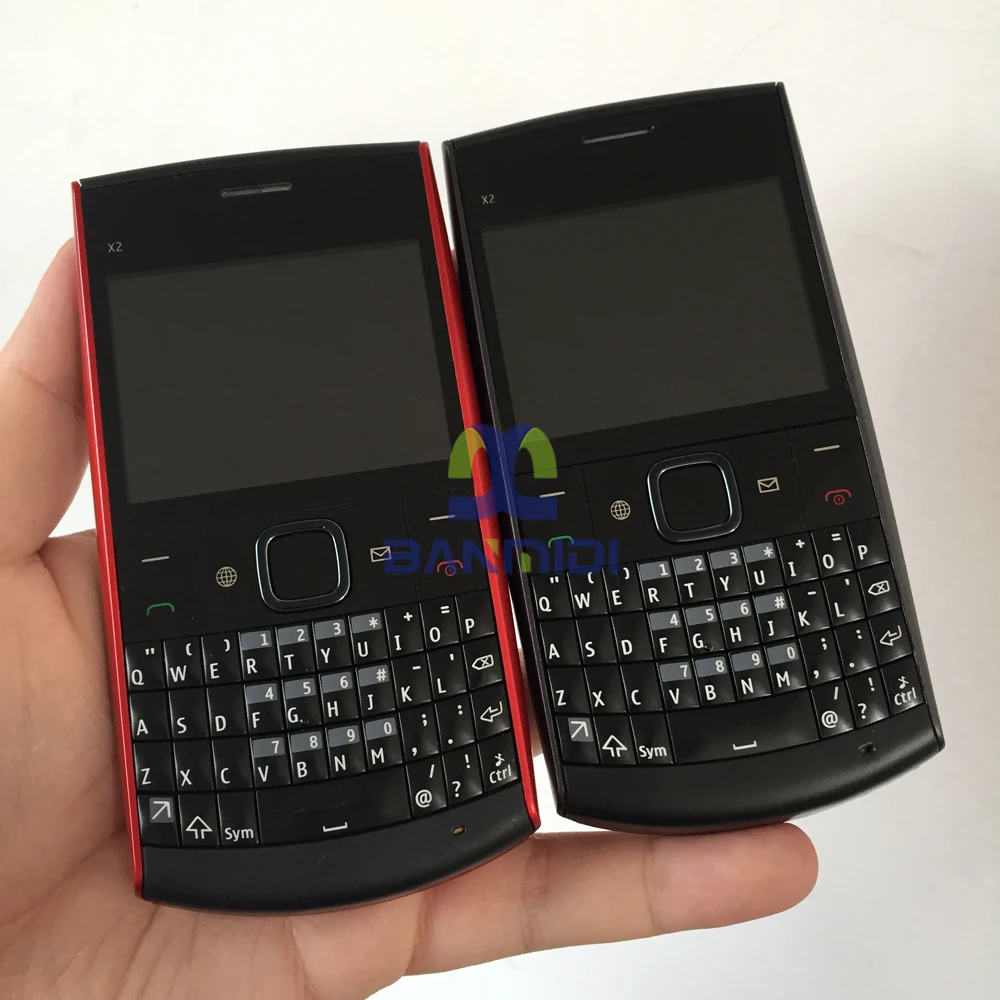 Unlocked Original X2 X2-01 Mobile Cell Phone Cellphone Russian Hebrew ...