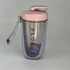 590ml Blender Shaker Bottle with Plastic Whisk Ball BPA Free Plastic Protein Shakes Leakproof for Powder Workout Gym Sport 5