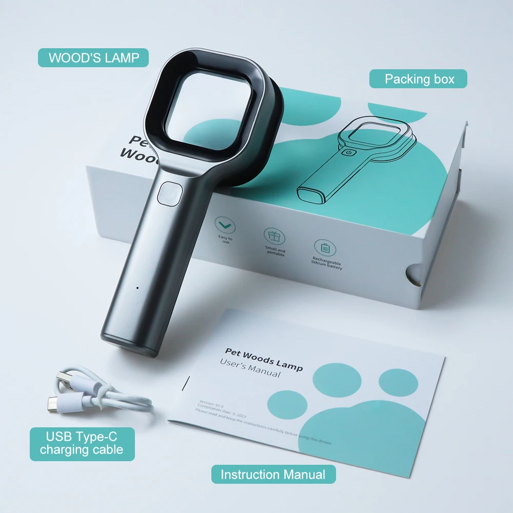 365nm Wood Lamp Detector 5