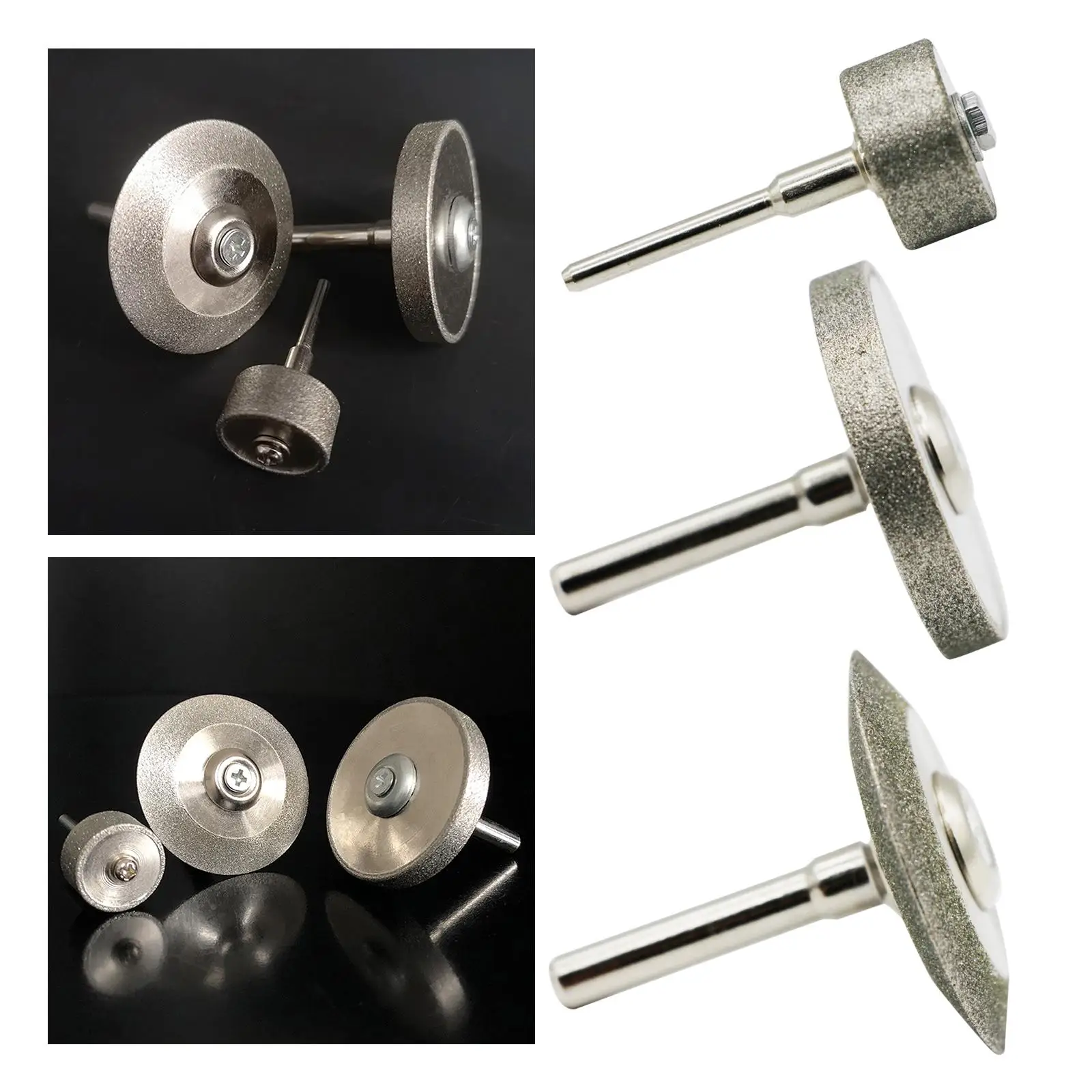 Diamond Grinding Wheel Portable High Hardness Drill Bit for Jade Precious Stones Cemented Carbide Tungsten Steel Polishing abrasive wheel,grinding wheel