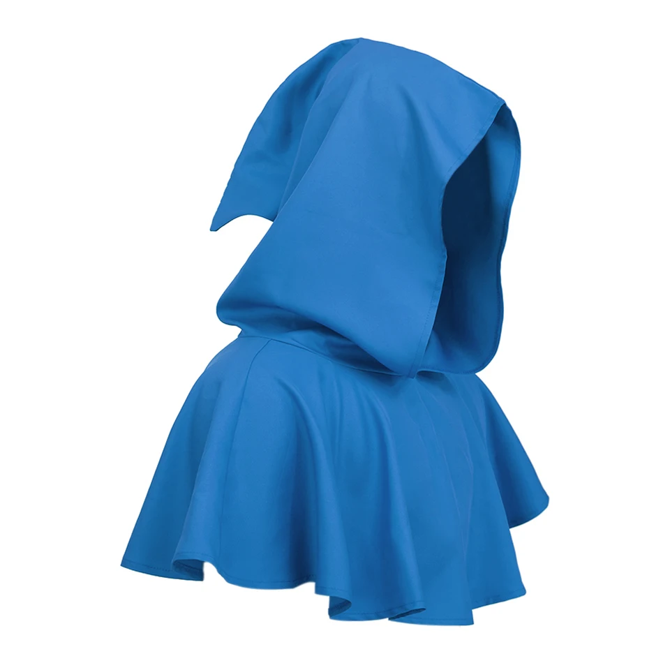 Capa Con Capucha Medieval Para Halloween Y Cosplay - Unisex, De Poliéster, Para Brujas, Magos, Vampiros