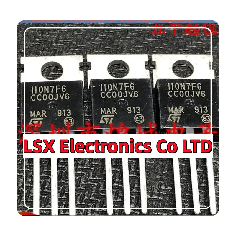 10 шт.-50 шт. 110N7F6 STP110N7F6 TO-220 68V 110A оригинальная фотография Быстрая доставка