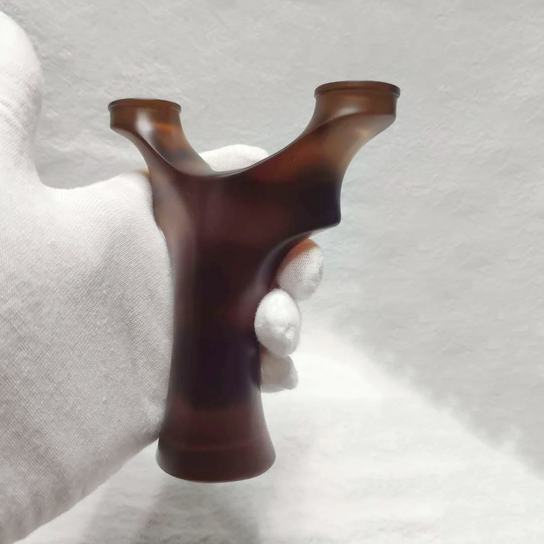 

Slingshot Epoxy Resin Slingshot Flat Rubber Band Outdoor Hunting Sports Competition Slingshtot Profesional Toy Accessories