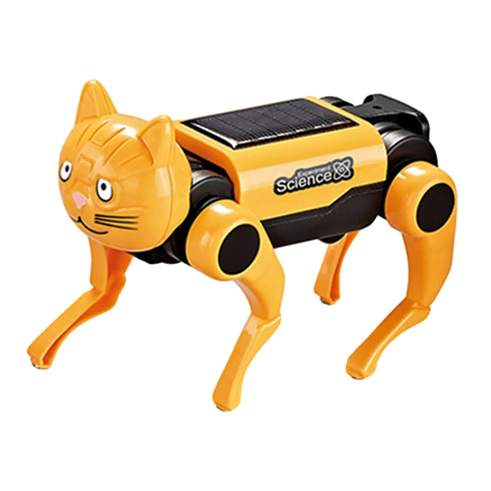 Solar Electric Mechanical Dog Children Educational Toys for Girls Adults