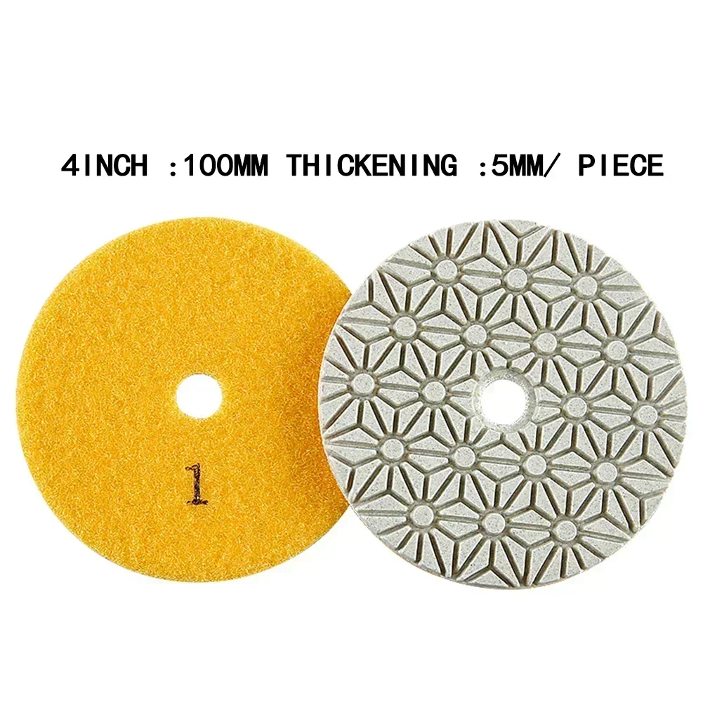 Premium 4-Inch Diamond Polishing Pad