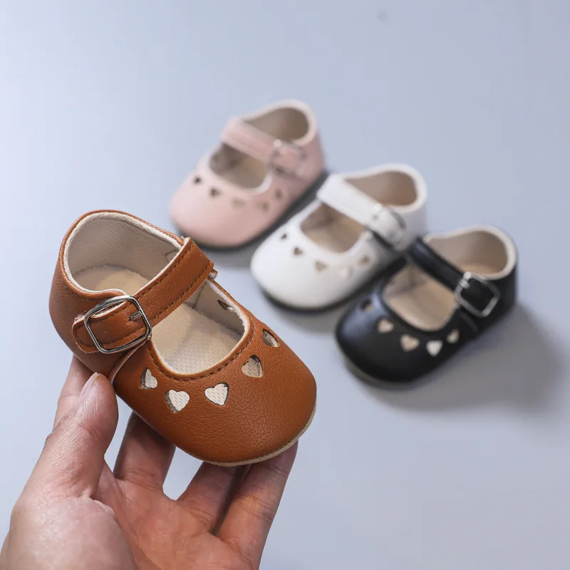 

Baby Princess Shoes PU Leather Fashion First Walker Toddler Kid Comfortable Footwear