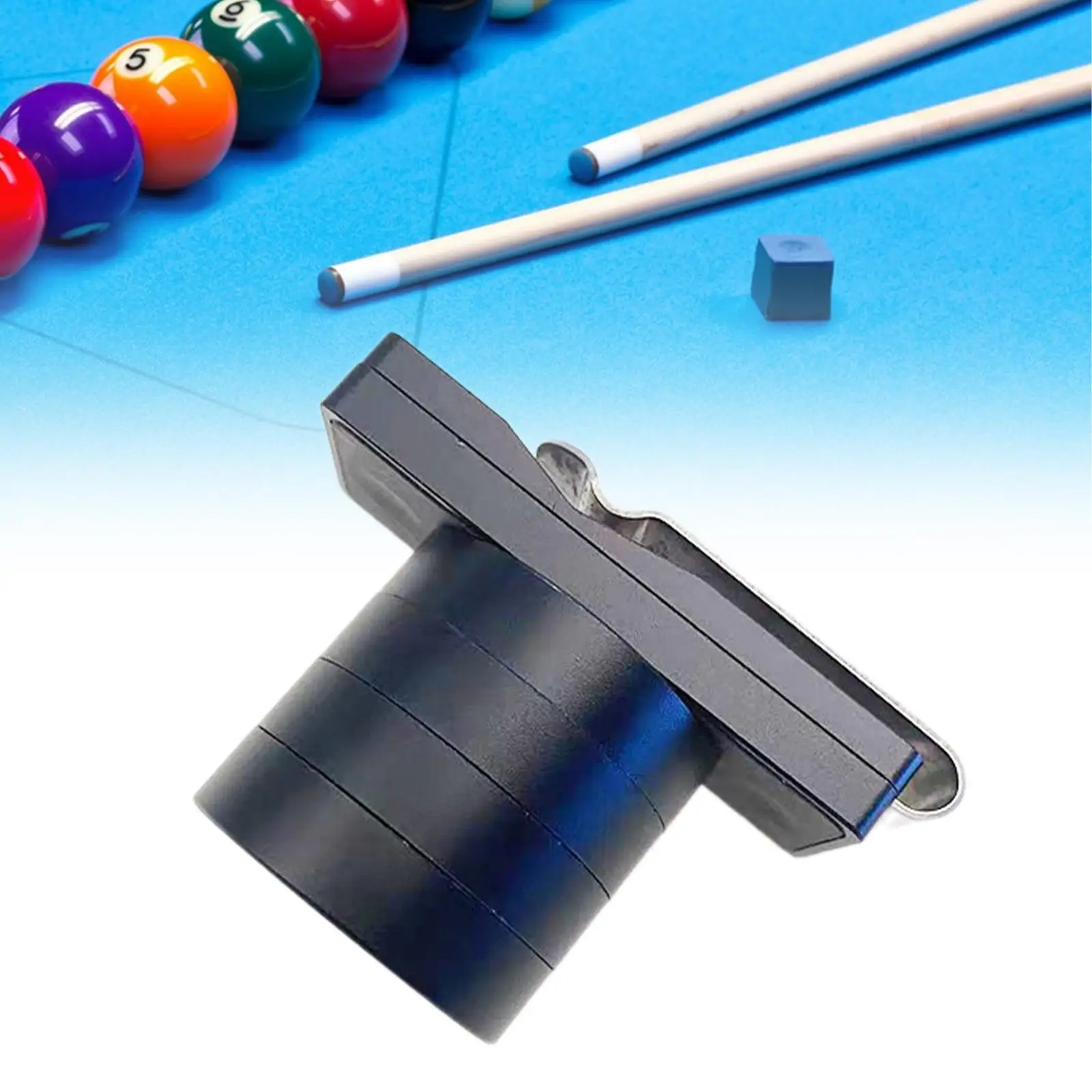 Pool Chalk Holder Pool Billiard Clip Pool Snooker Sports Accessories Snooker Practical Tool Aluminum Alloy Pocket Chalk Clip