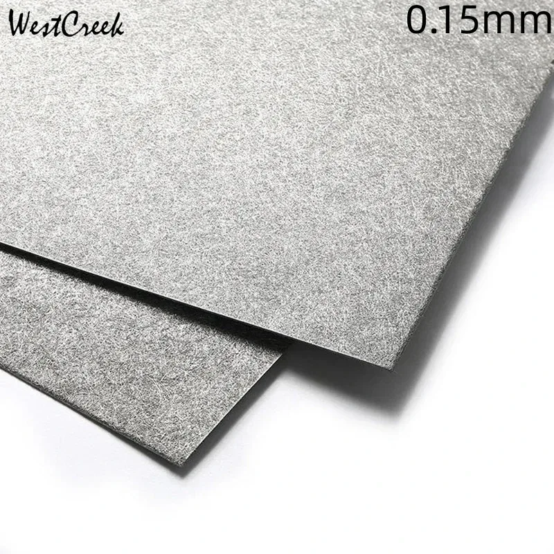 WESTCREEK Porosity Metal TA1 Ti Titanium Sintered Fiber Felt Filter for Fuel Cell Research 100x100mmx0.15mm
