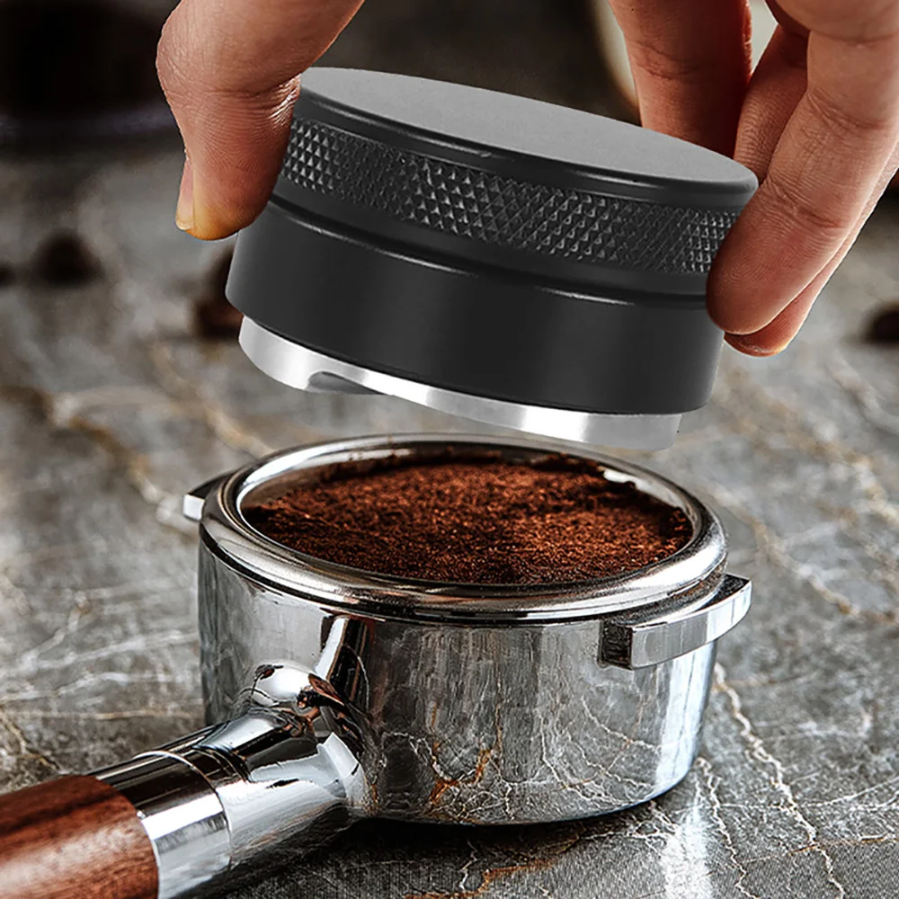 CAFEMASY Adjustable Stainless Steel Espresso Tamper with Angled Slopes - Premium Barista Tool