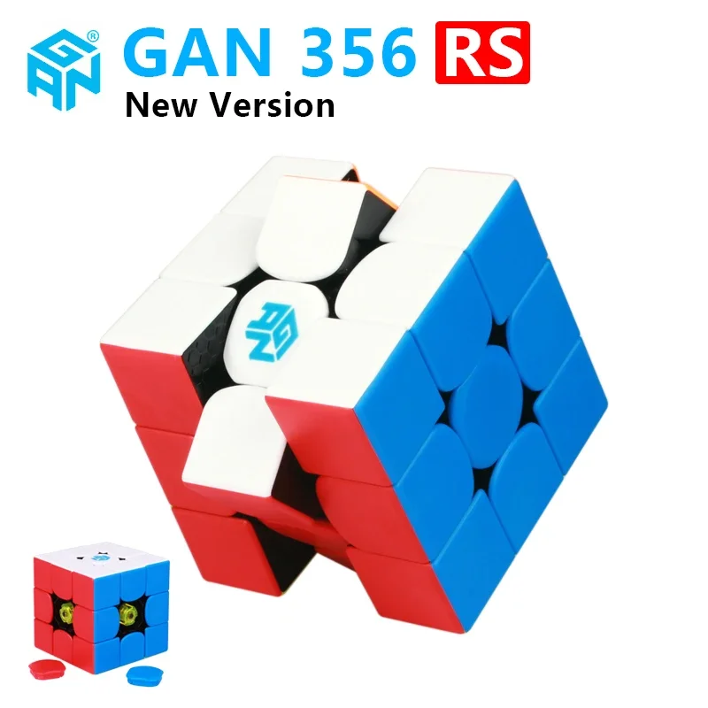 

GAN 356 RS 3x 3 скоростной магический куб, профессиональный пазл без наклеек GAN 356RS Magico GAN356 R S, игрушки-фиджеты