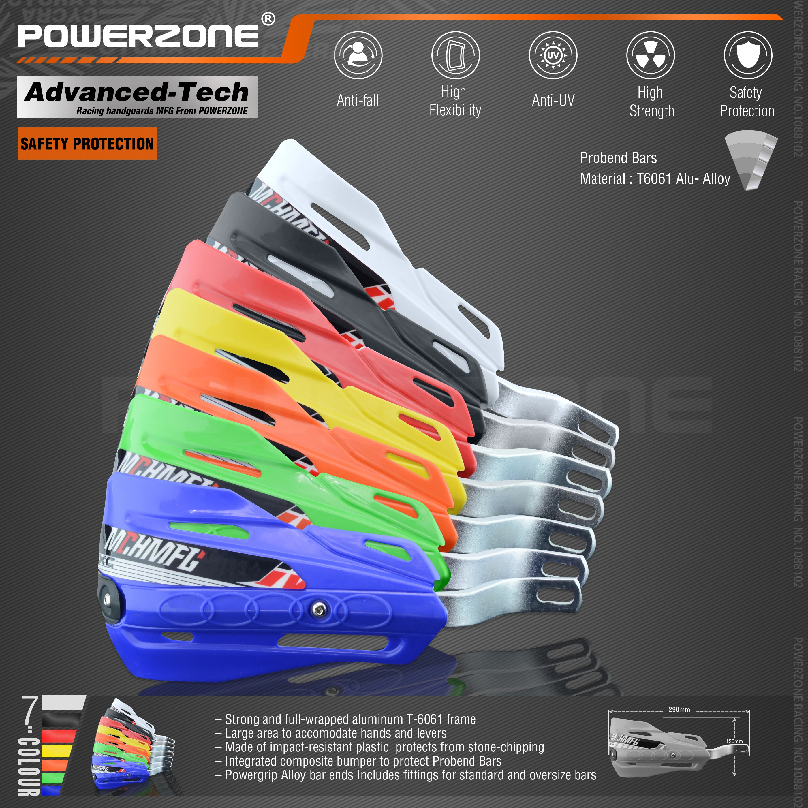 PowerZone ׸ ڵ ȣ  ڵ尡, KTM MX SX F  EX C CRF YZF WRF KXF ũν, 22mm, 28mm