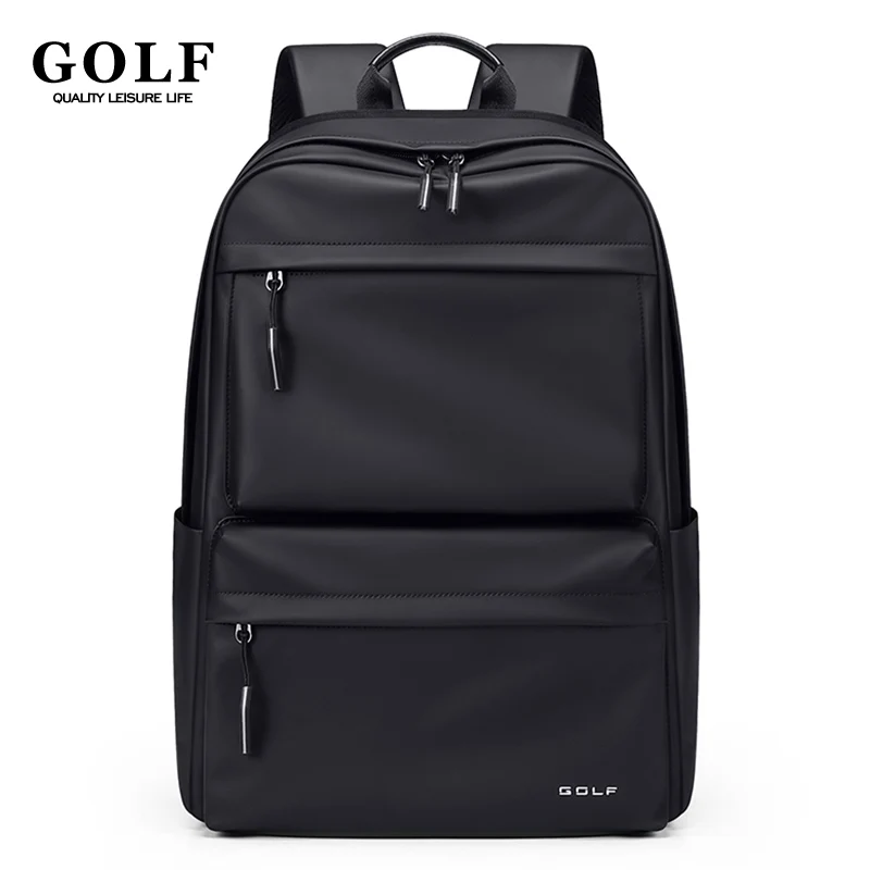 GOLF Backpack 17 3 Inch Laptop Mens Waterproof Backpacks Bags Minimalist Oxford Computer Versatile Travel Bag Large Size