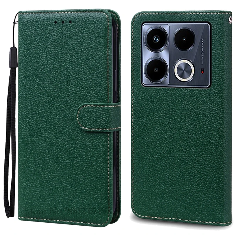 Premium Wallet Leather Flip Cover for Infinix Note 40 Series