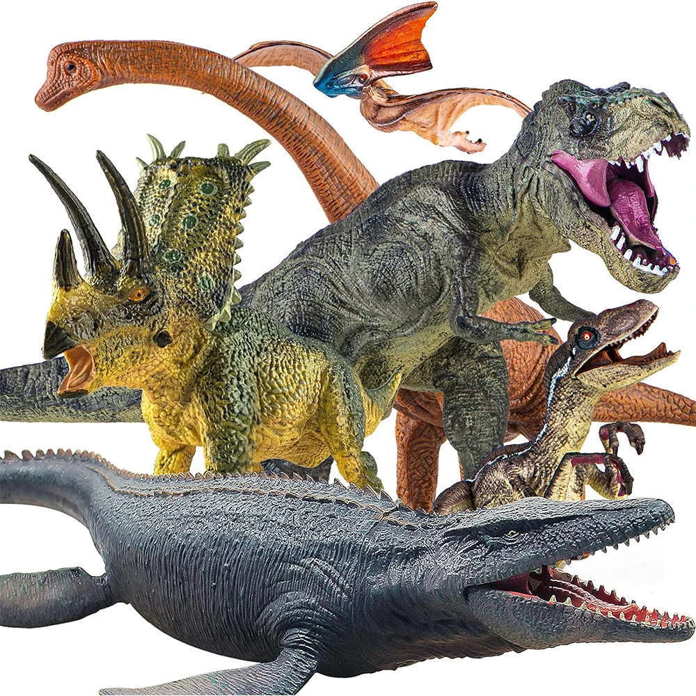 Prehistoric Jurassic Dinosaurs World Pterodactyl Saichania Animals Model Action Figures PVC High Quality Toy For Kids Gift 1