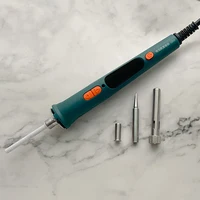 100W/120W Digital Soldering Iron Kit Repair Soldering Tool Set Electric Soldering Iron Dual Calibration Temperature 200-600C - Image 5