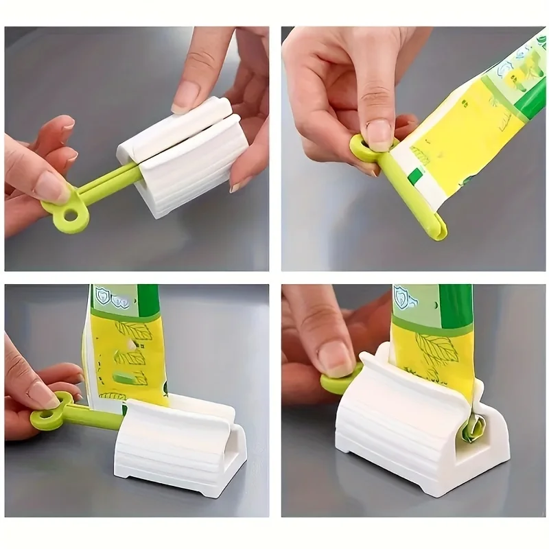 Toothpaste Squeezer Device Multifunctional Dispenser Facial Cleanser Clips Manual Lazy Tube Tools Press Bathroom Accessories 5