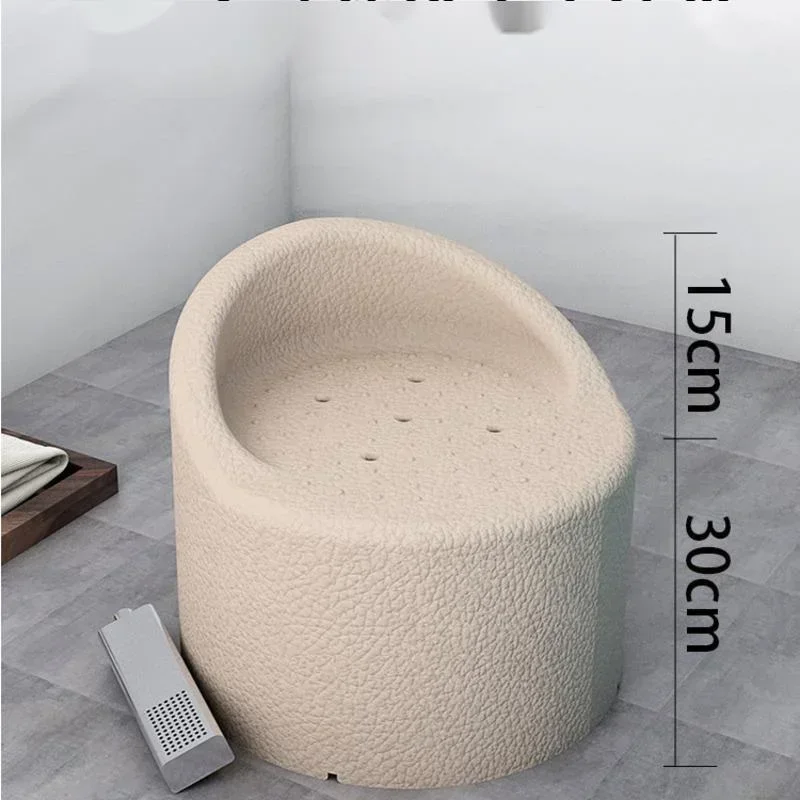 Multi functional bathroom shower chair EPP elderly pregnant woman shower stool bathroom small sofa anti slip sitting stool 5