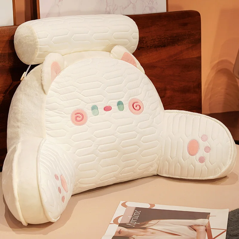 Mn-Oreiller de lecture avec mousse à mémoire de forme déchiquetée, oreiller de dossier, canapé, assis, lit, adulte, enfants