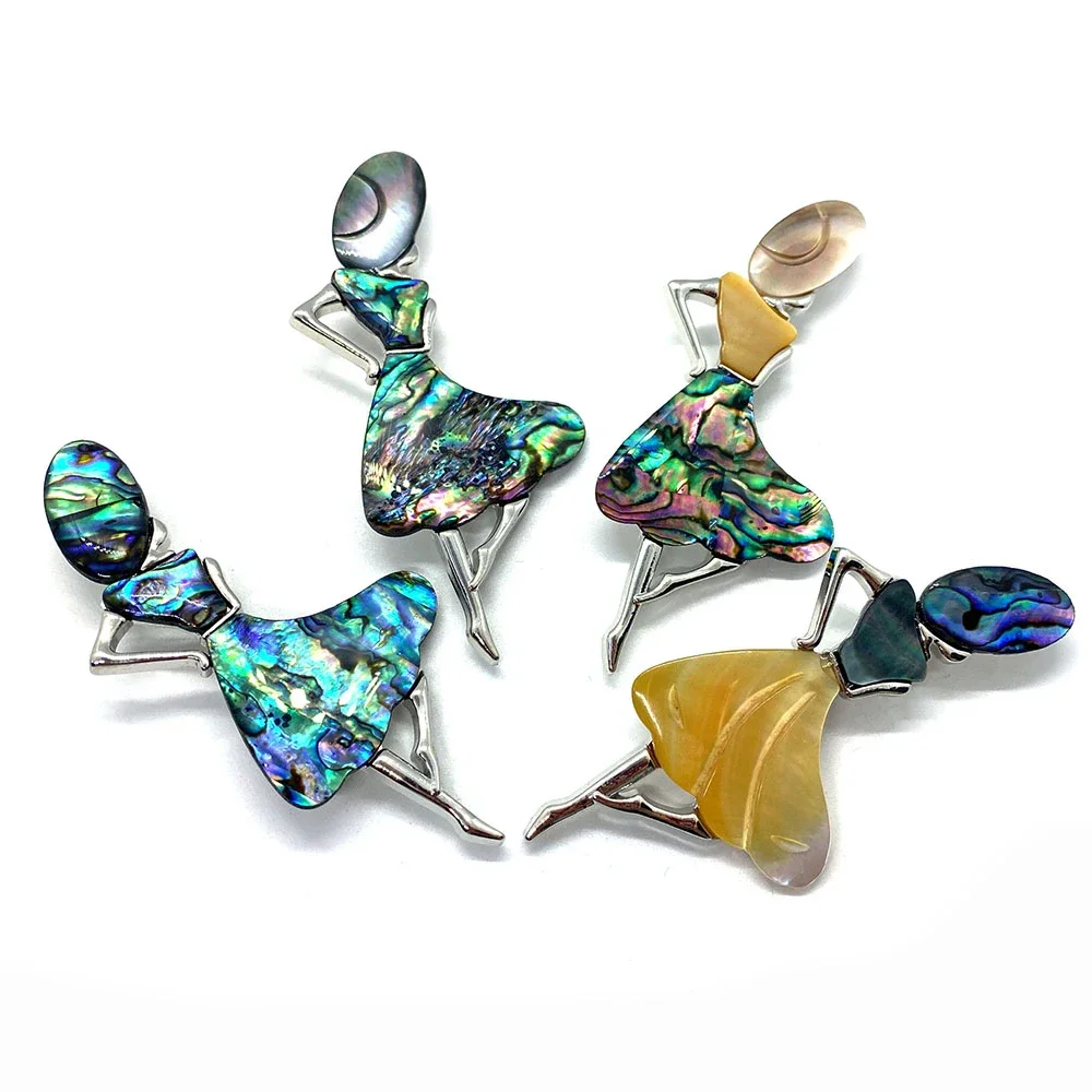 Spilla Smaltata Conchiglia Di Alta Qualà Spille Gioielli Di Moda Lumaca Di Mare Spille Per Collare Sciarpa Maglione Clip Spille Colorate Accessori - Foto 8