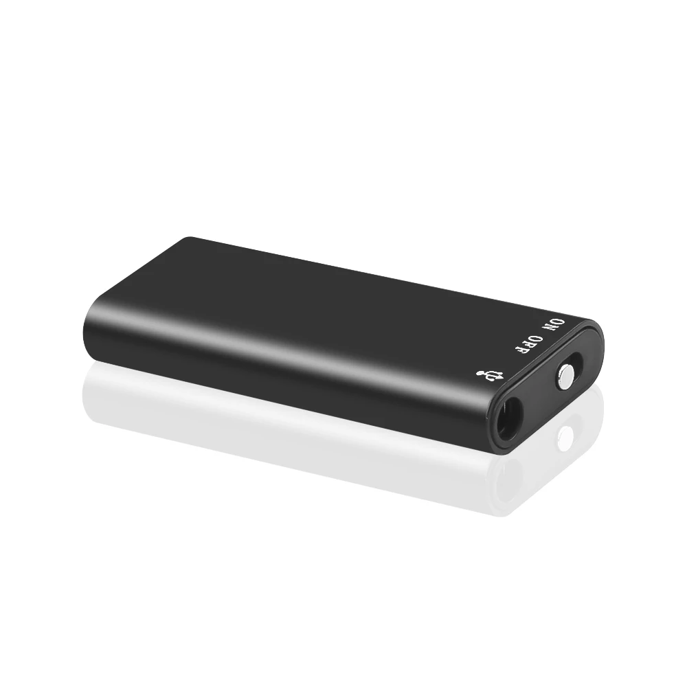 Gravador de Voz Profissional Áudio Digital Mini Ditafone Mp3 Player 8gb
