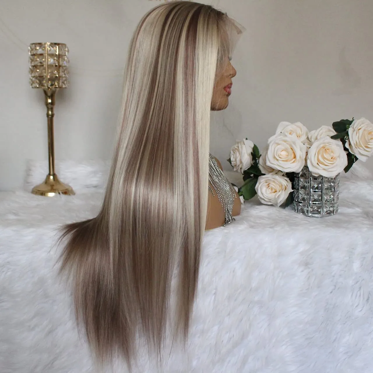 Women Girls Cosplay Costume Hairpiece Periwig