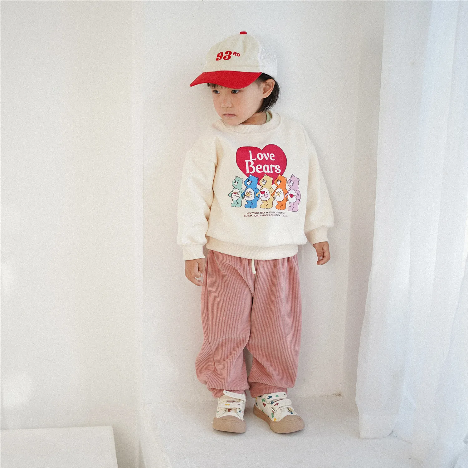 Baby Long Sleeve Casual Sweatshirt Boys Girls Cute Cartoon Print Sweatshirt Children Pullover Loose Infant Tops Girl Sweatshirt Kids Sweatshirt