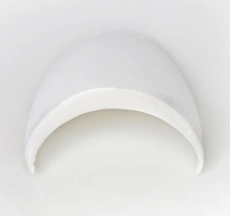 Description Picture 6 of item8/12/15/18/22mm White Soft Pad Shoulder Pad Encryption Foam Black Shoulder Pads For Blazer T-shirt Clothes Sewing Accessories