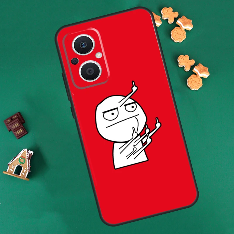 Humorous Middle Finger Phone Case