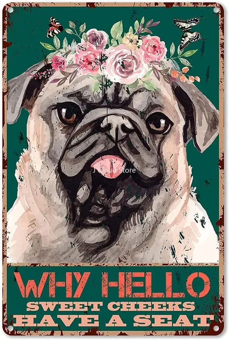 

Vintage Metal Tin Signs Why Hello Sweet Cheeks Have A Seat Tin Signs Vintage Funny Bar Club Cave Home Kitchen Wall Decor