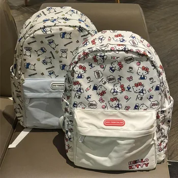 Kawaii Cartoon Hello Kitty Pochacco Zaino scolastico per studenti Ragazza Moda Viaggio all'aperto Zaino impermeabile di grande capacità Regali 1