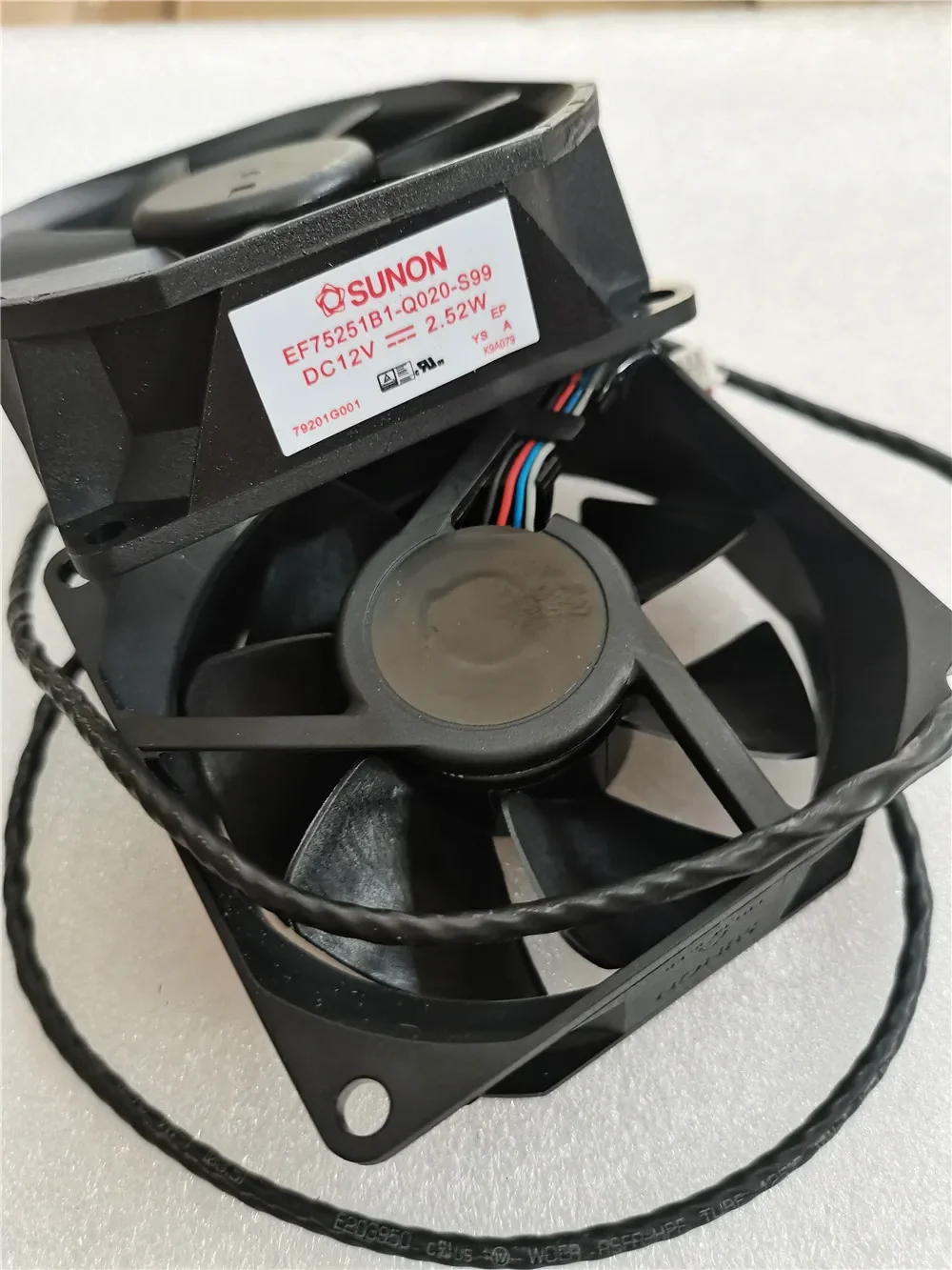 Ventilador para Projetor Ventilador de Refrigeração Axial de 12v e 2.52w Novo